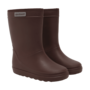 Enfant - Thermo boots solid - Coffee bean