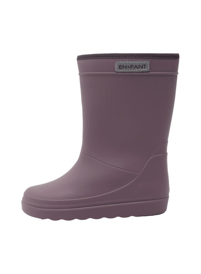 Enfant - Thermo boots solid - Flint