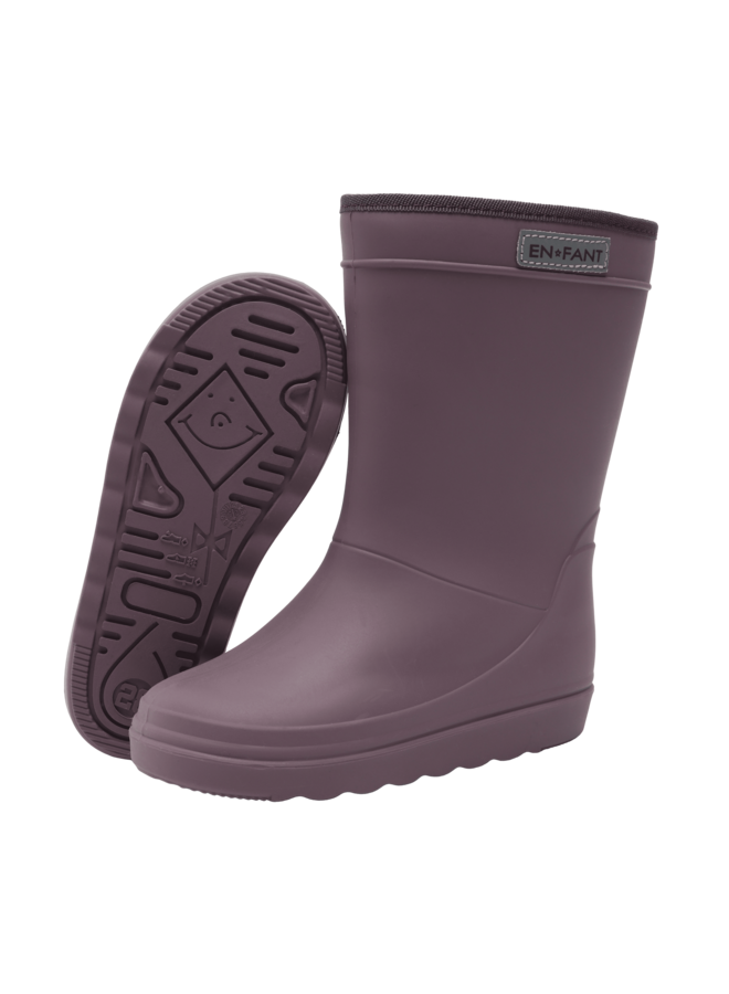 Enfant - Thermo boots solid - Flint
