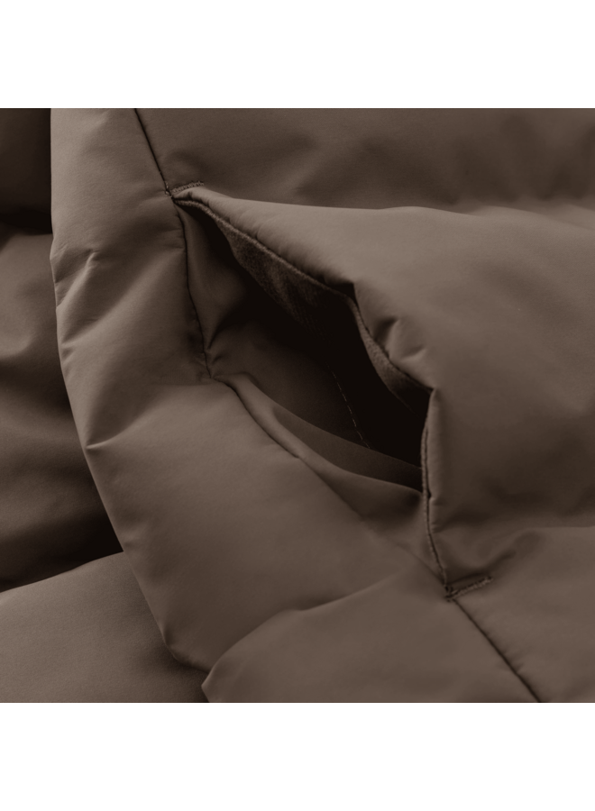 Enfant - Jacket quilt solid - Pine bark