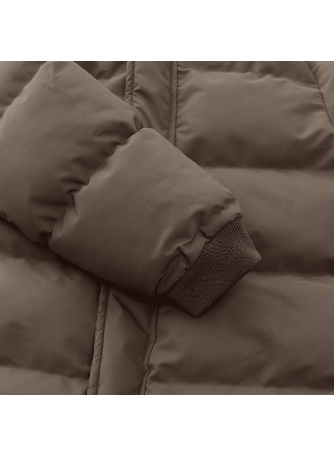 Enfant - Jacket quilt solid - Pine bark