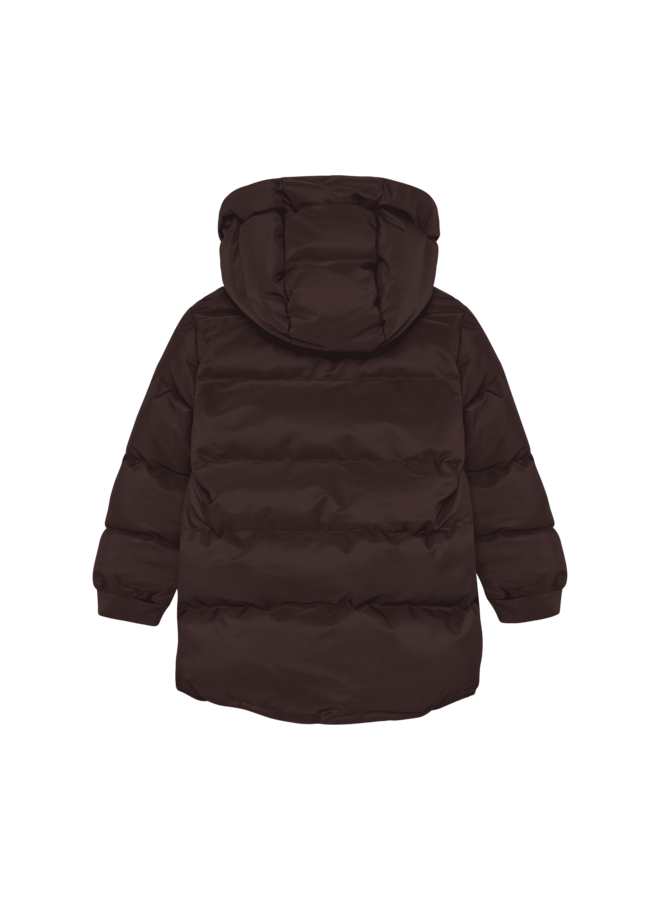 Enfant - Jacket quilt solid - Coffee bean