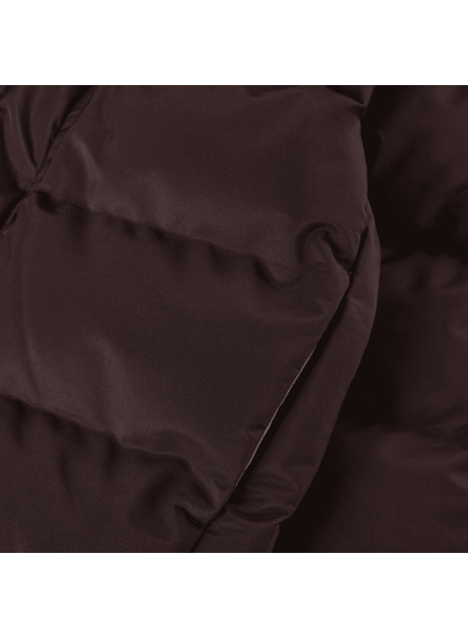 Enfant - Jacket quilt solid - Coffee bean