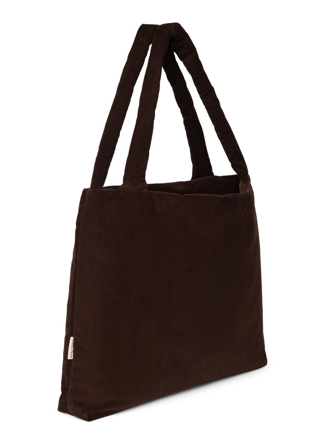 Studio Noos - Rib puffy mom bag - Dark brown