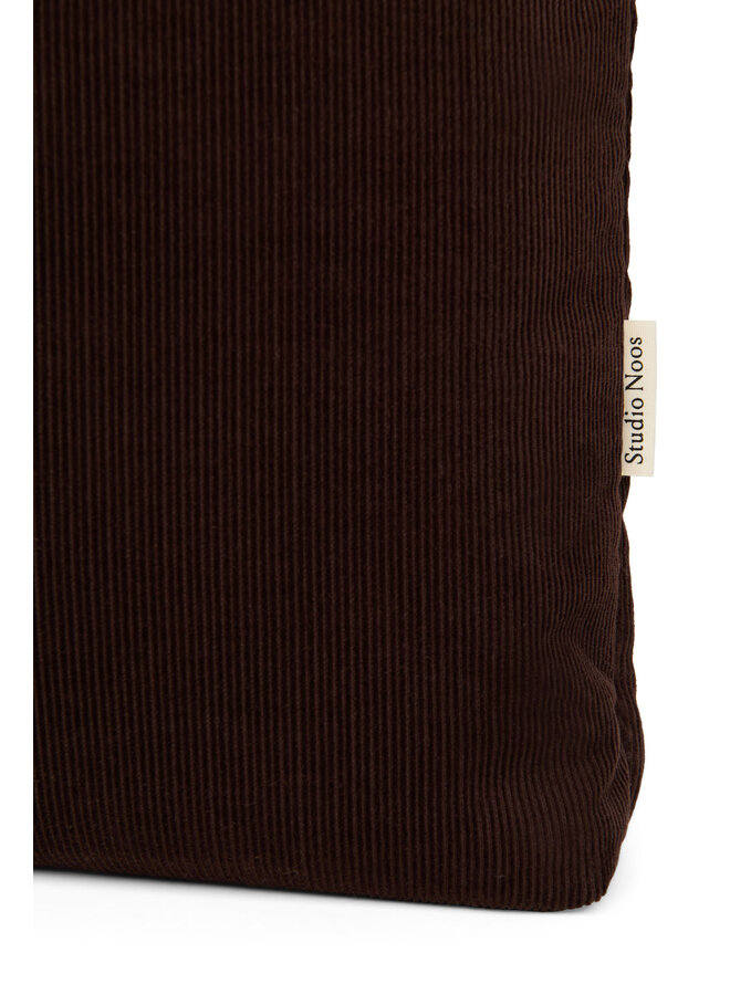 Studio Noos - Rib puffy mom bag - Dark brown