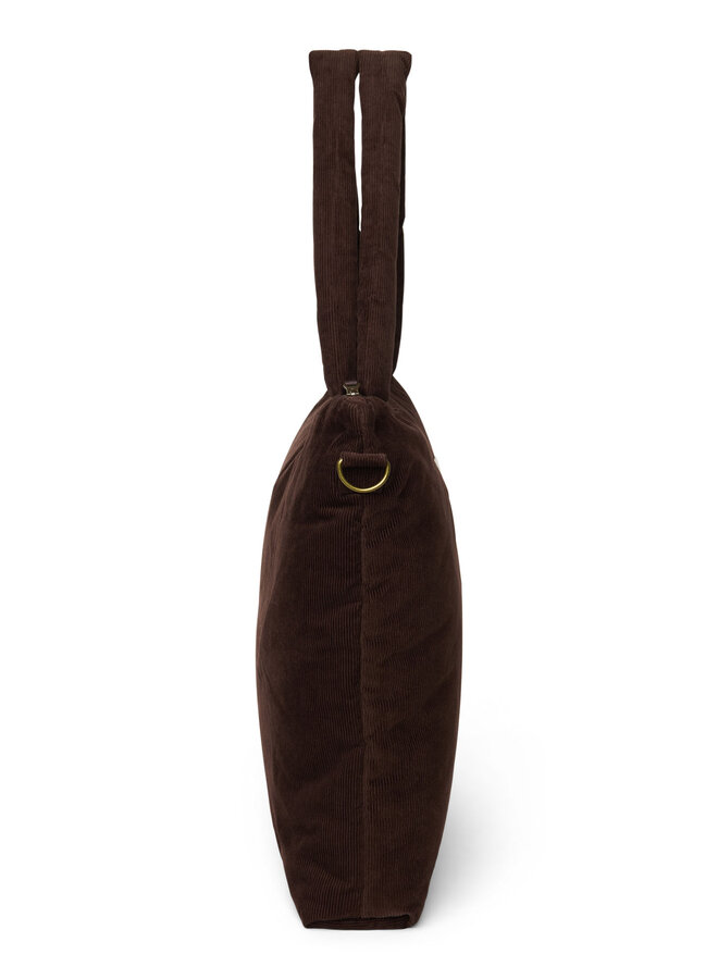 Studio Noos - Rib puffy diaper bag - Dark brown