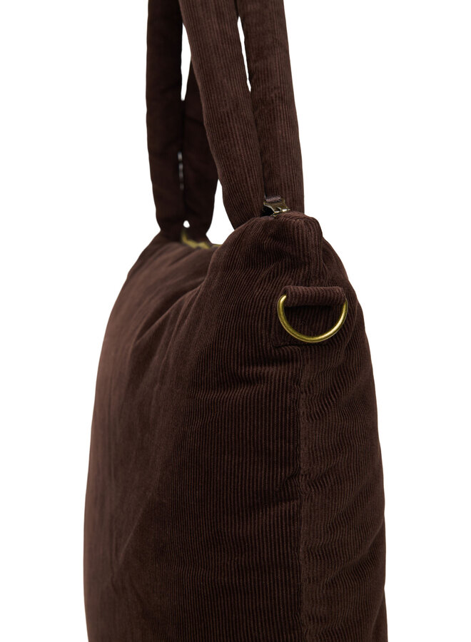 Studio Noos - Rib puffy diaper bag - Dark brown