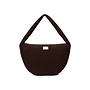 Studio Noos - Rib puffy cross body bag - Dark brown