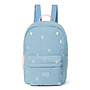 Studio Noos - Denim midi backpack - Light blue hearts