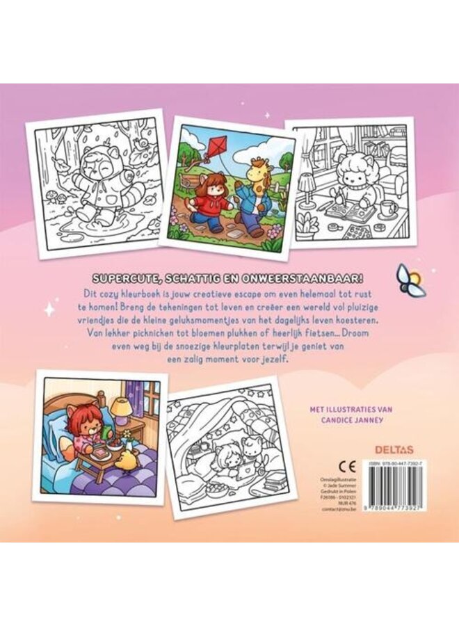 Deltas - Cozy life - Comfy kleurboek
