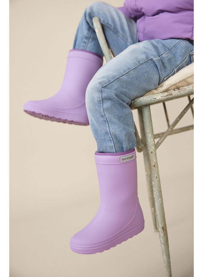 Enfant - Thermo boots solid - Bellflower