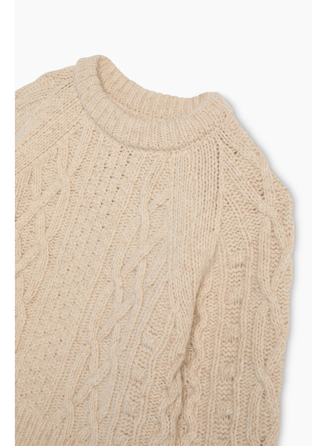 The New Society - Echo jumper - Whisper white