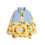 Mini Rodini - Rabbits aop fleece halfzip sweater - Yellow