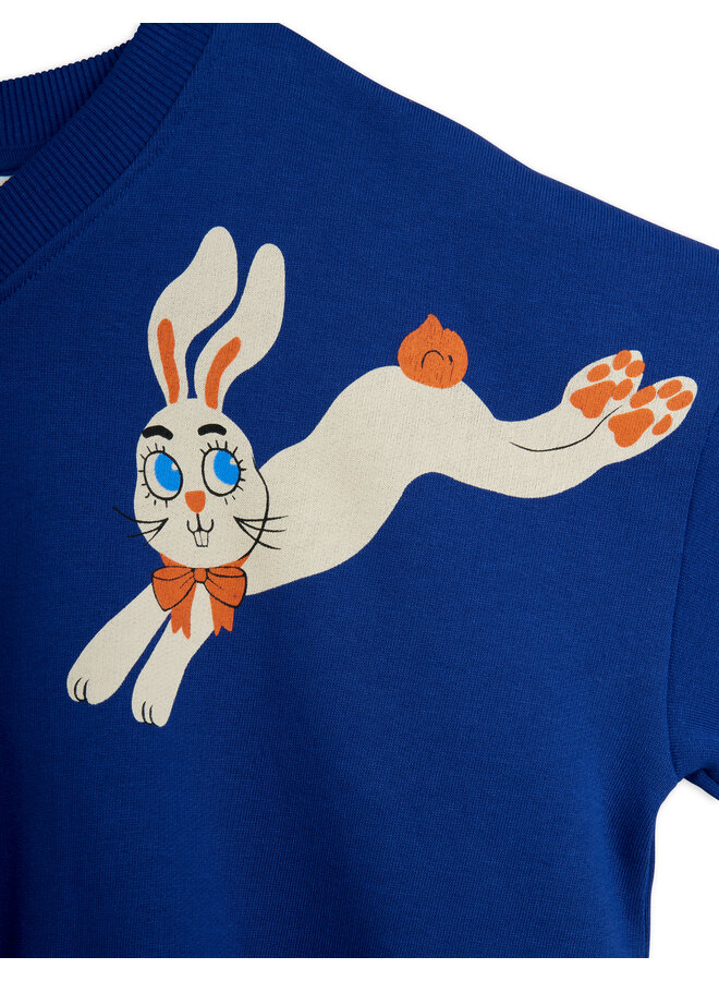 Mini Rodini - Rabbits sp sweatshirt - Blue