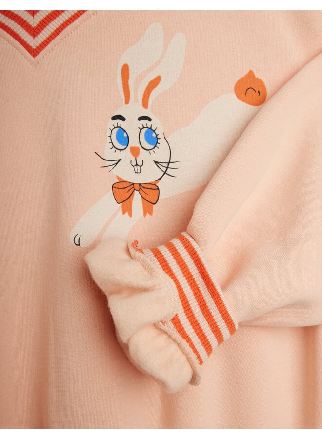 Mini Rodini - Rabbits sp sweatshirt - Pink