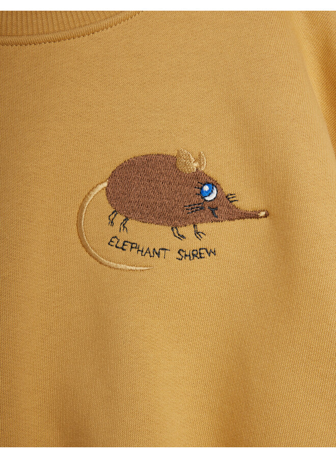 Mini Rodini - Elephant shrew emb sweatshirt - Beige