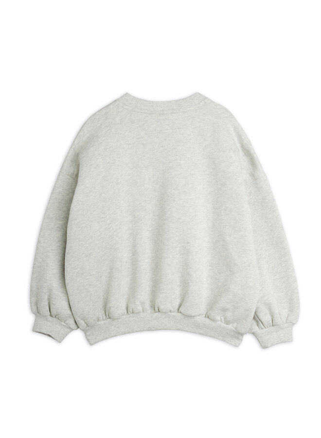 Mini Rodini - Elephant shrew emb sweatshirt - Grey melange