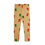Mini Rodini - Kittens aop leggings - Beige