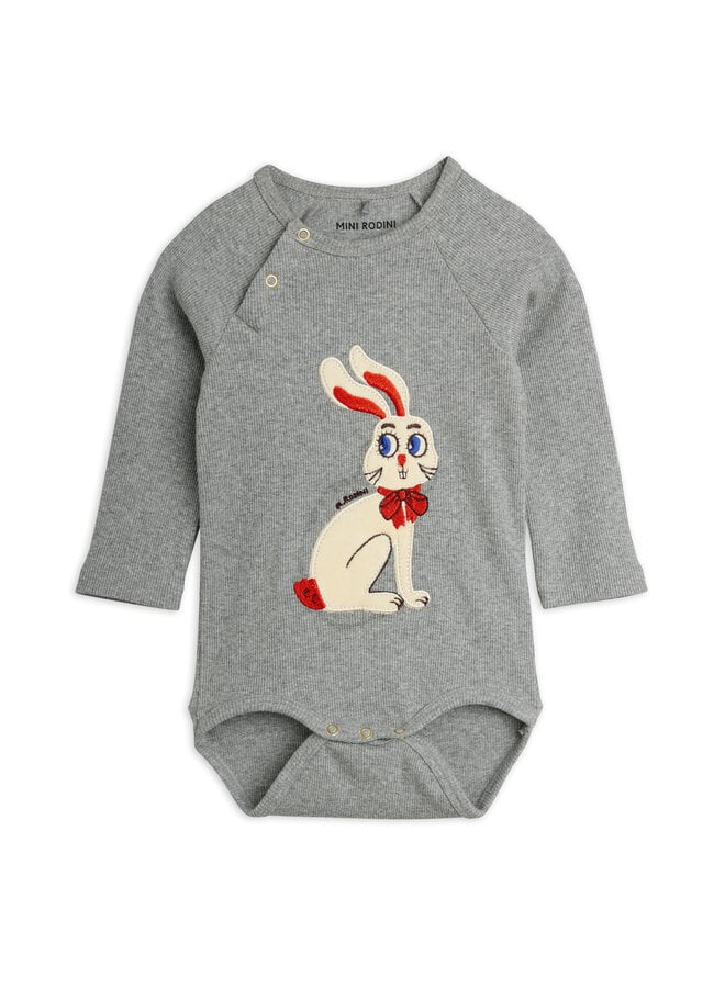 Rabbit application ls body - Grey melange