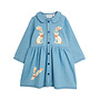 Mini Rodini - LW denim rabbit sp woven dress - Blue