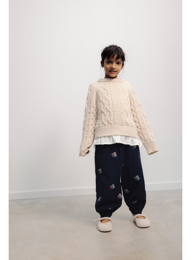 The New Society - Echo jumper - Whisper white