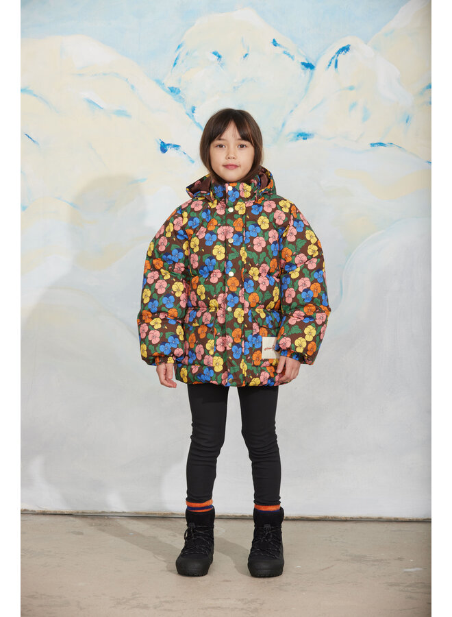 Mini Rodini - Violas aop heavy puffer - Multi