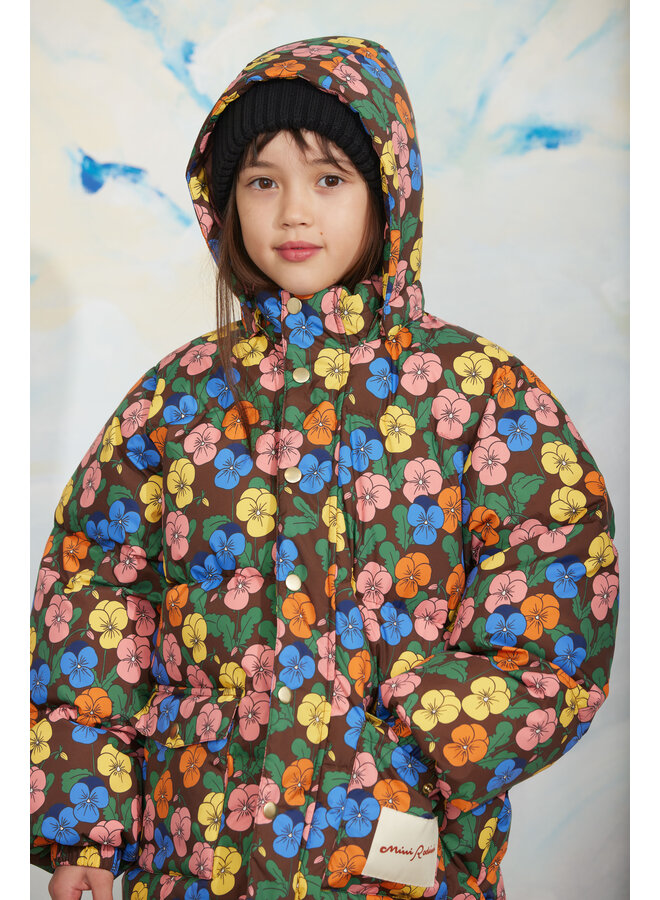 Mini Rodini - Violas aop heavy puffer - Multi