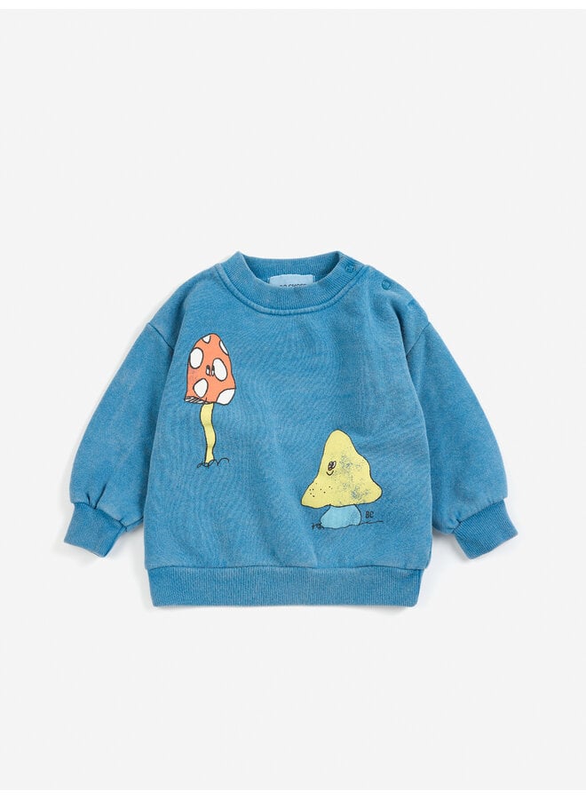 Mush monster duo sweatshirt - Blue