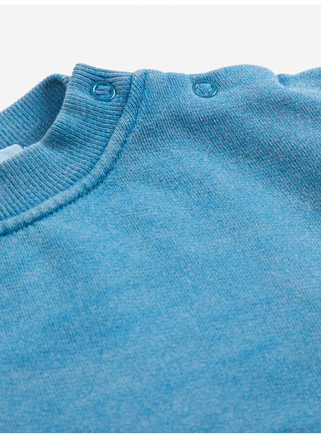 Bobo Choses - Mush monster duo sweatshirt - Blue