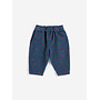 Bobo Choses - Stamp bloom all over corduroy pants - Navy blue