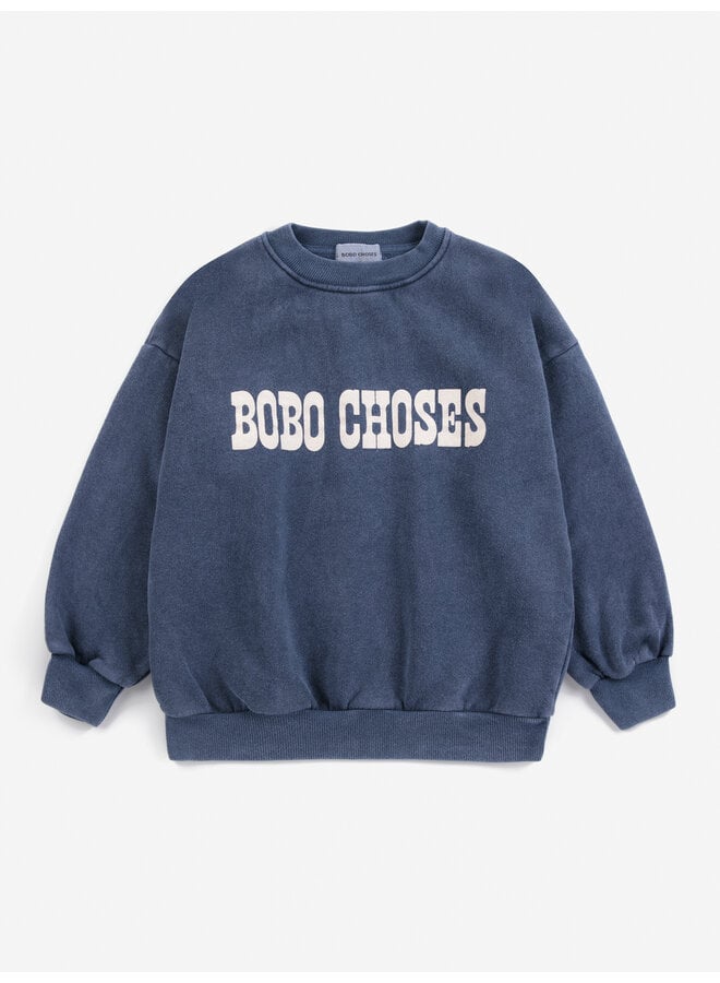 Bobo Choses pop sweatshirt - Midnight blue