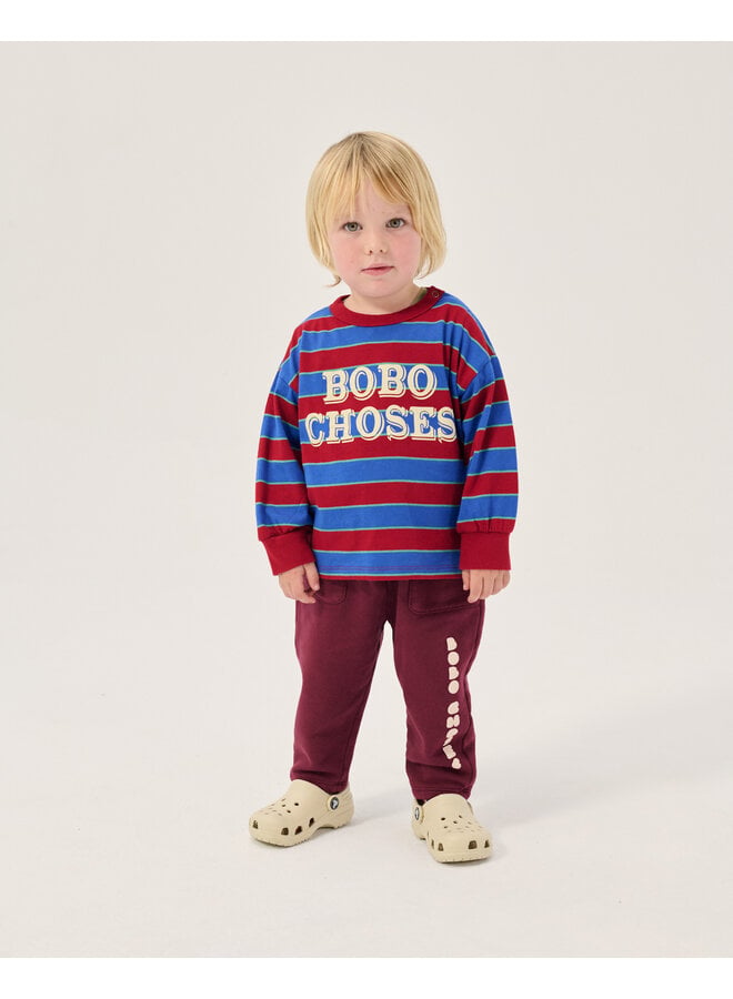 Bobo Choses - Bobo Choses embossed stripes t-shirt - Multicolor