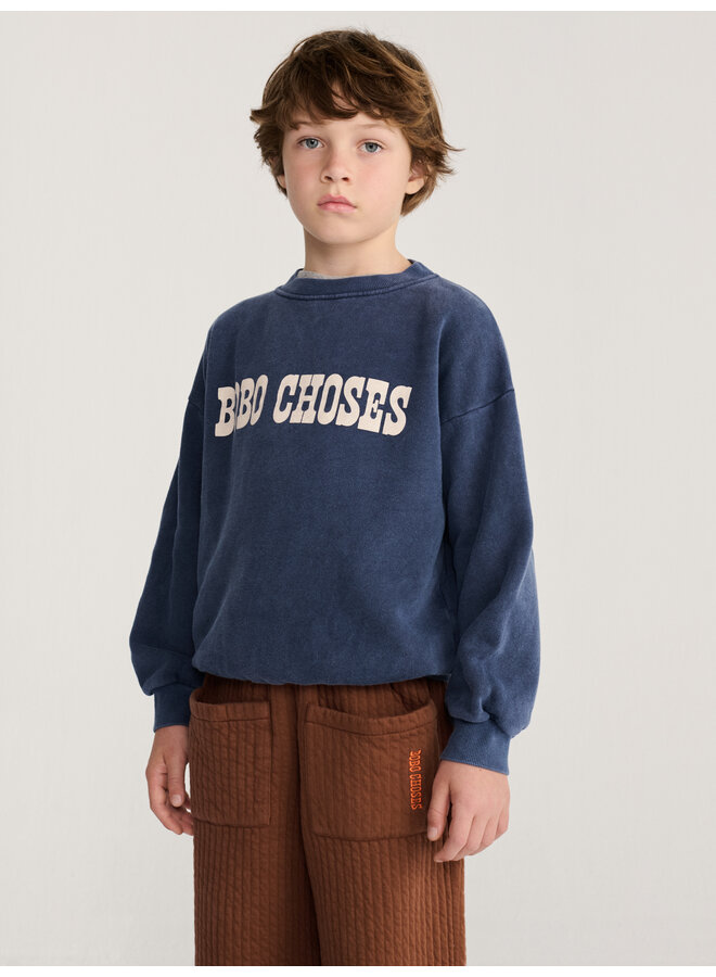 Bobo Choses - Bobo Choses pop sweatshirt - Midnight blue