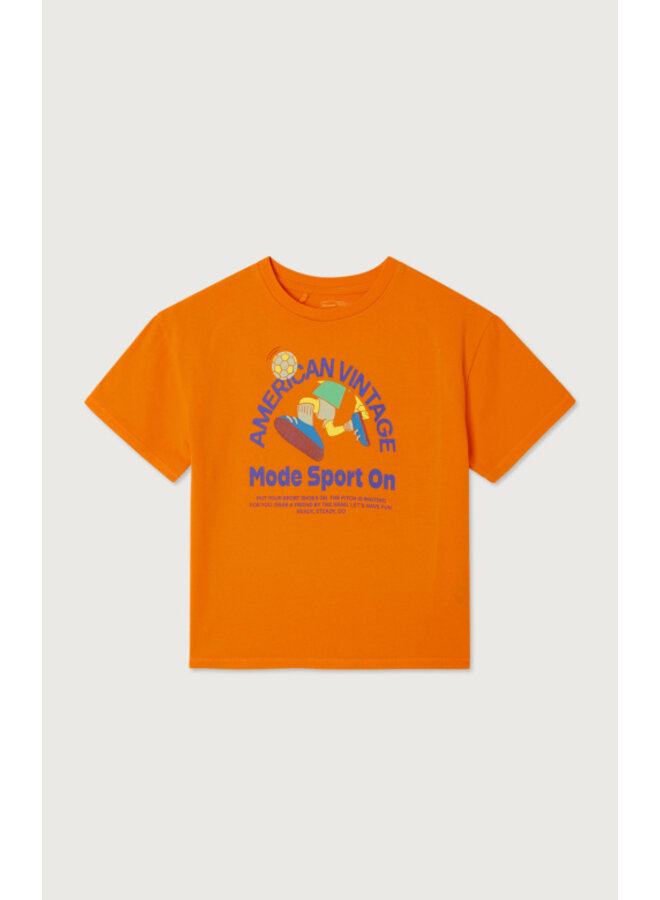 American Vintage - Fizvalley t-shirt - Carotte vintage