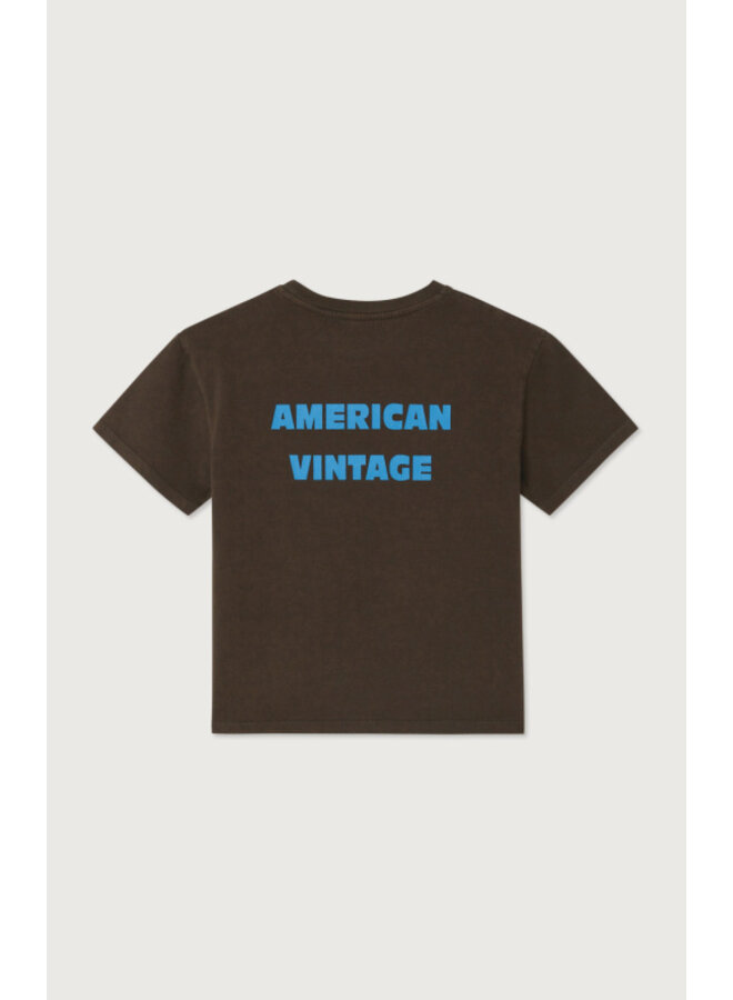 American Vintage - Fizvalley t-shirt - Choco vintage