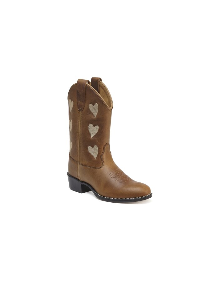 Hearts boots - Brown