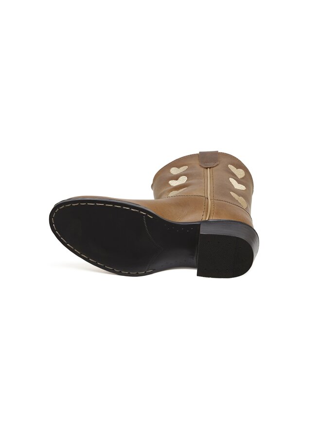 Bootstock - Hearts boots - Brown