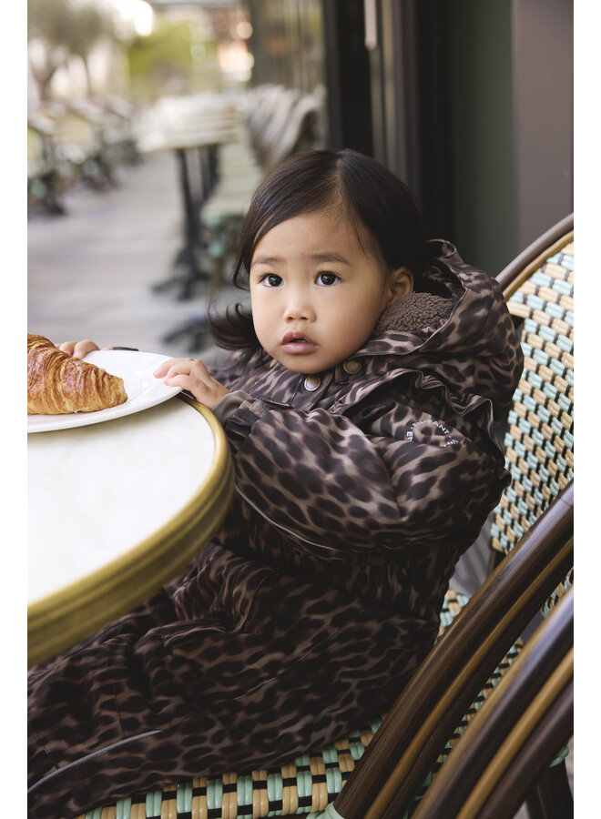 Enfant - Jacket quilt AOP - Pine bark