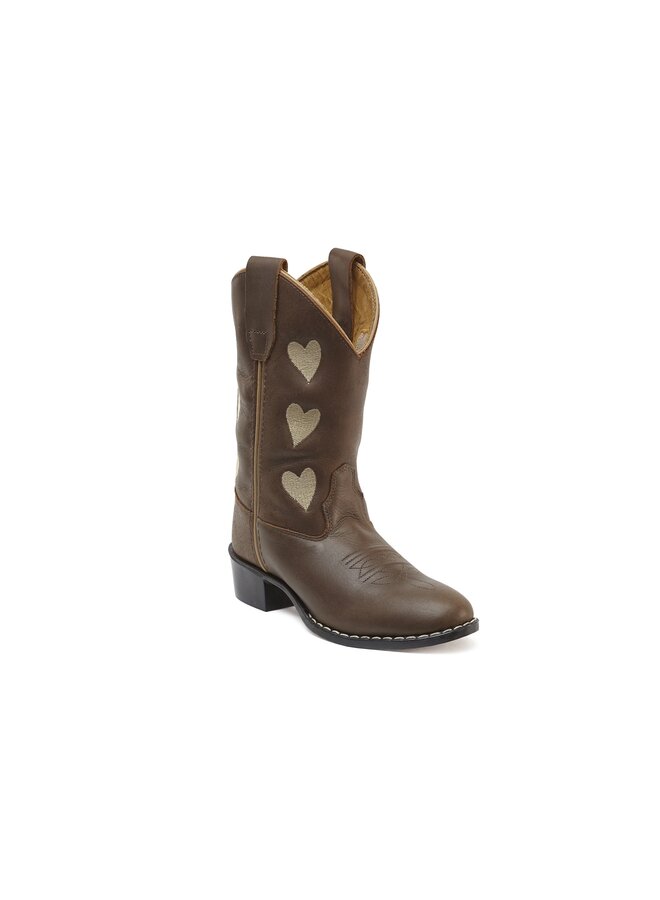 Bootstock - Hearts boots - Mocca