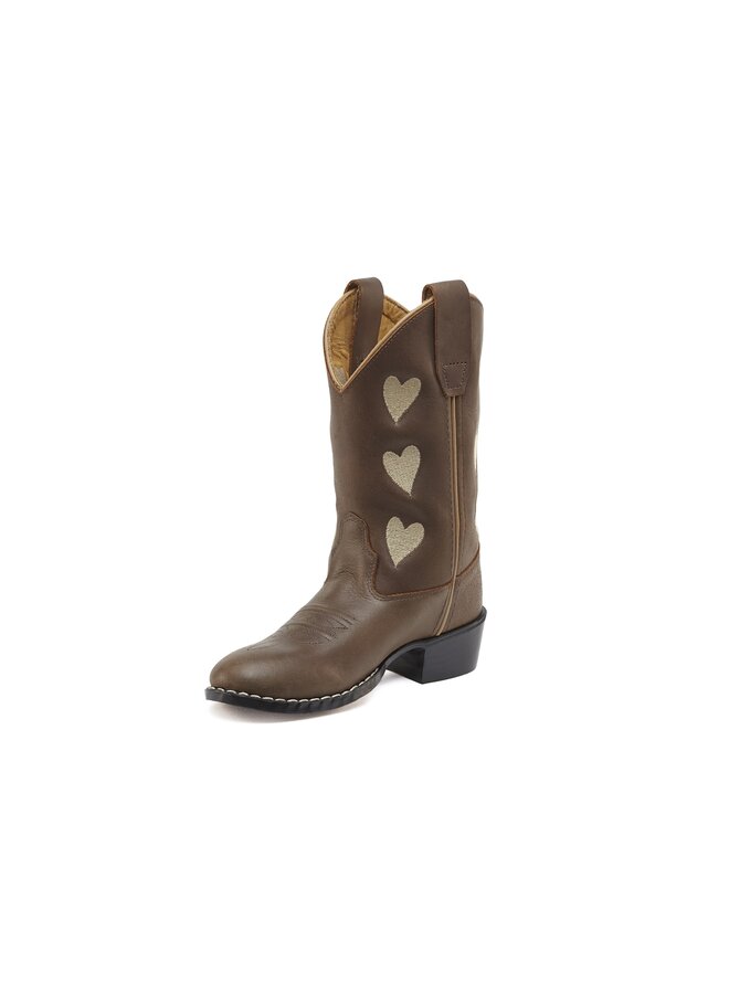 Bootstock - Hearts boots - Mocca