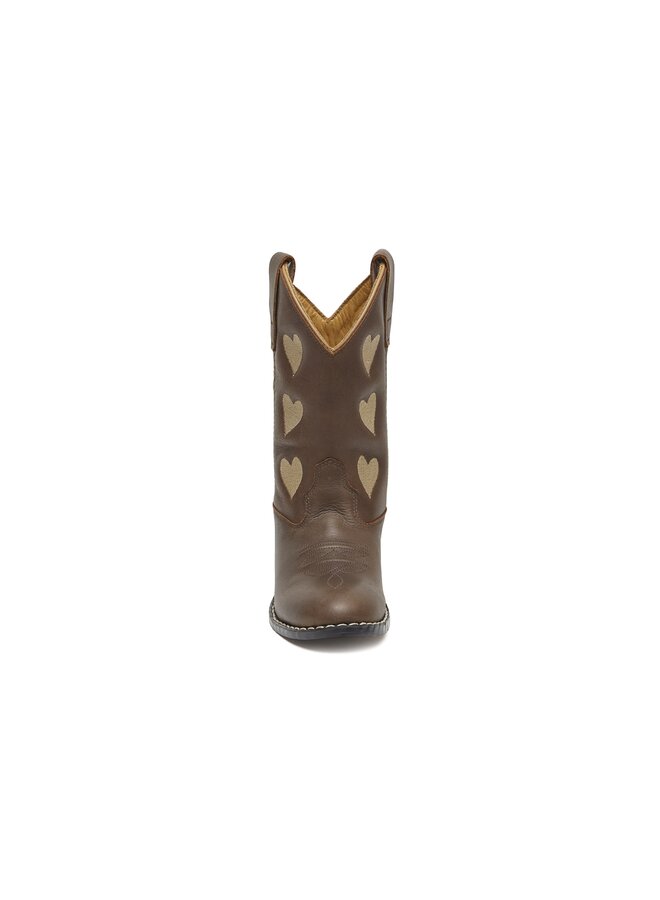 Bootstock - Hearts boots - Mocca