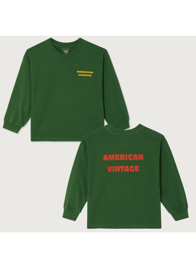 American Vintage - Fizvalley t-shirt ML - Feuillage vintage