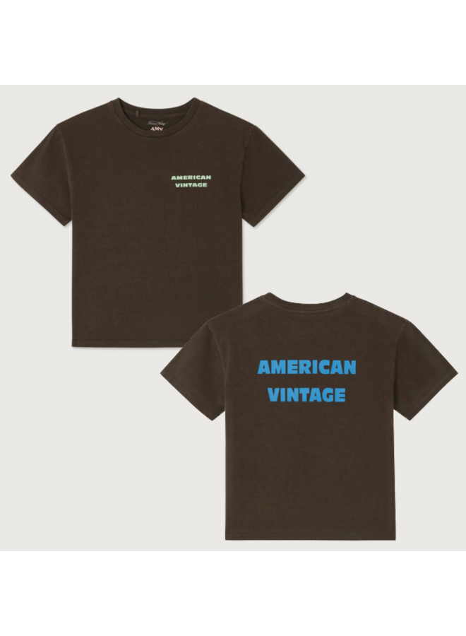 Fizvalley t-shirt - Choco vintage