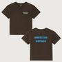 American Vintage - Fizvalley t-shirt - Choco vintage