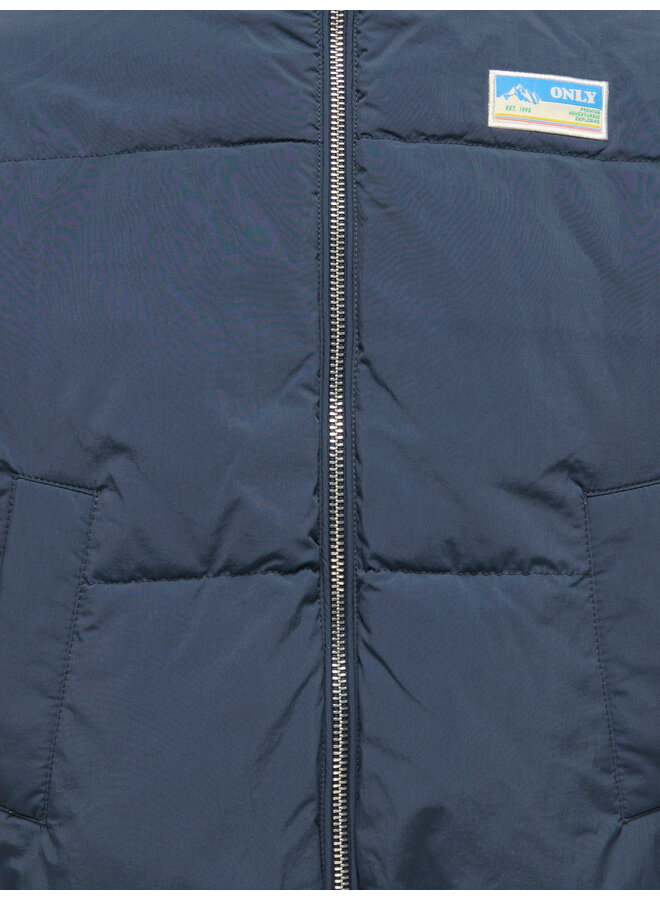 Kids Only - Maria life reversible puffer jacket - Ombre blue