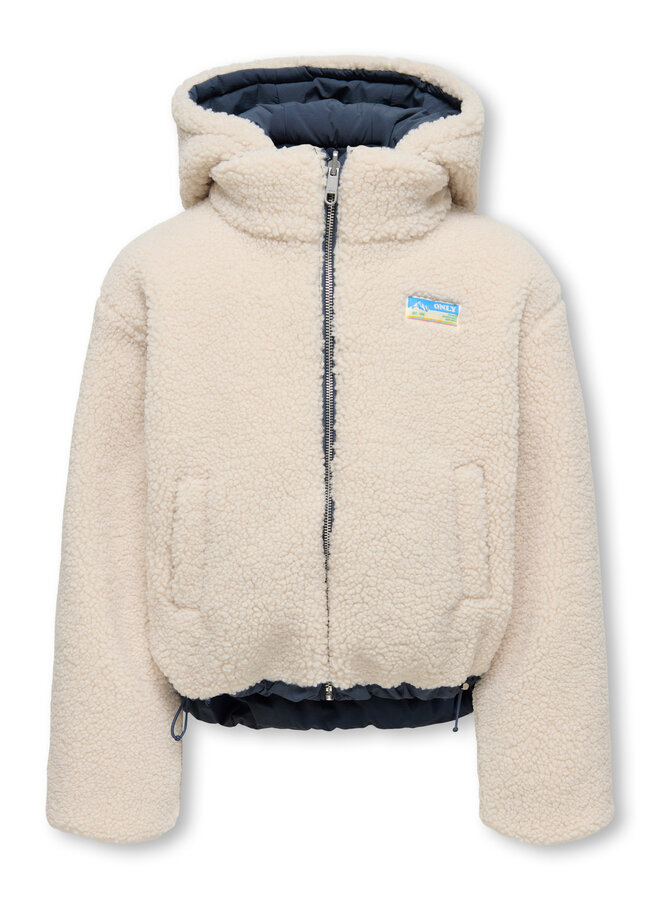 Kids Only - Maria life reversible puffer jacket - Ombre blue