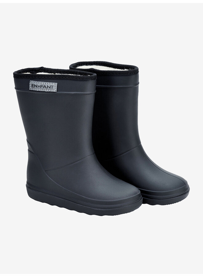 Enfant - Thermo boots solid - Blue night
