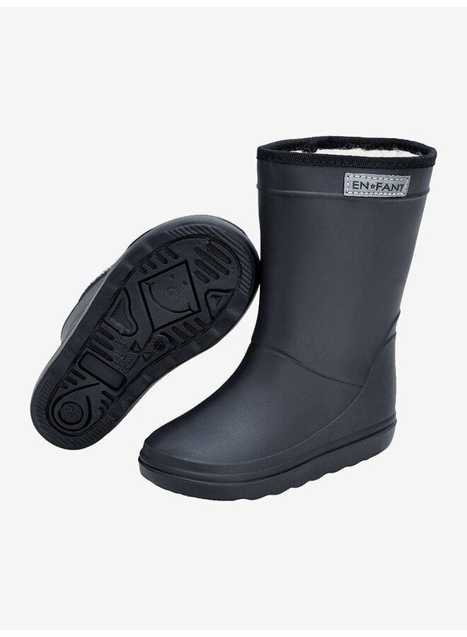 Enfant - Thermo boots solid - Blue night