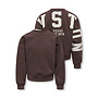 Kids Only - Sweat back/sleeve print - Coffee bean birch/Houston