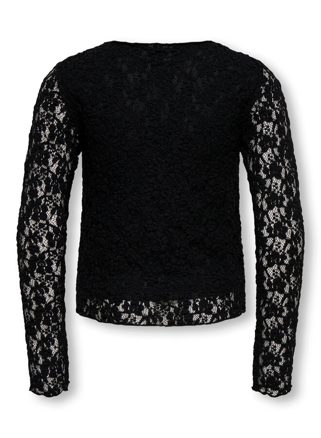 Kids Only - Leika lace top - Black